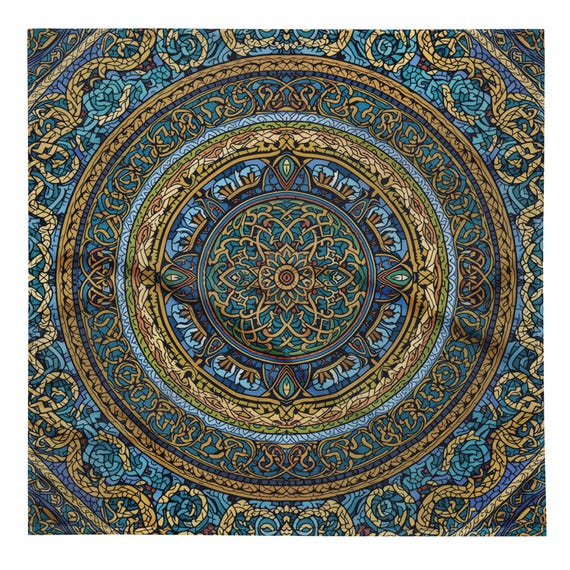 Irish Celtic Mósáic Bandana