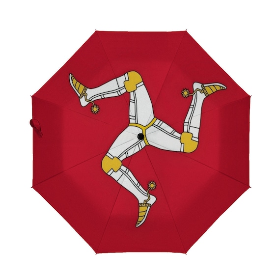 Isle of Man Flag Umbrella