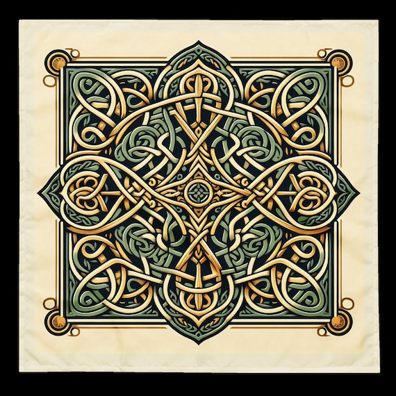 Irish Celtic Knot bandana