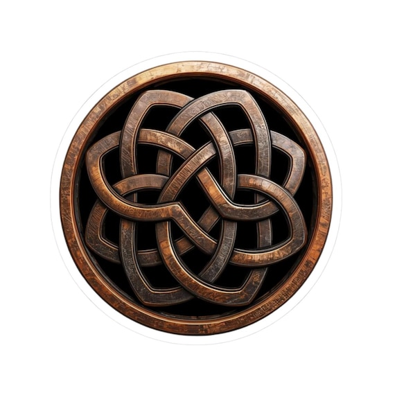 Irish Celtic Rós Chopair Vinyl Decal