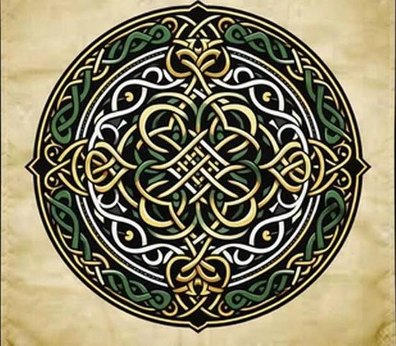 Irish Celtic Knot Bandana