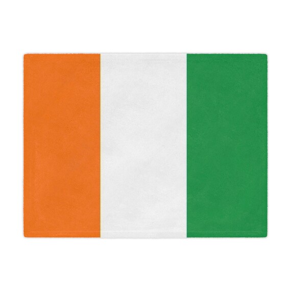 Irish Flag Microfiber Blanket