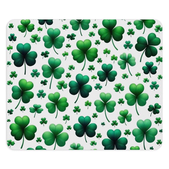 Irish Shamrock Mouse Pad Style #2