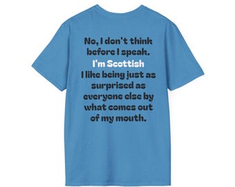Koszulka unisex Scottish Surprise