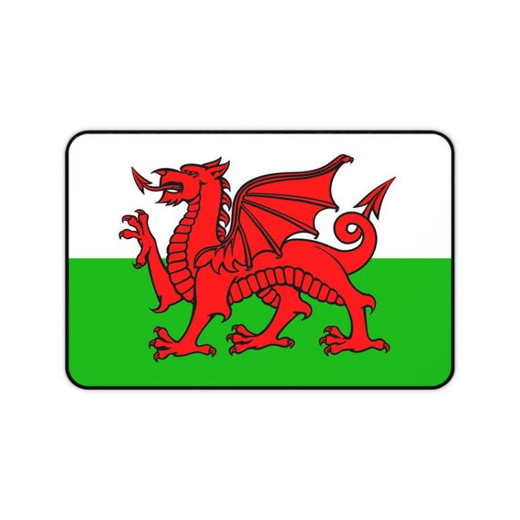 Welsh Flag Desk Mat