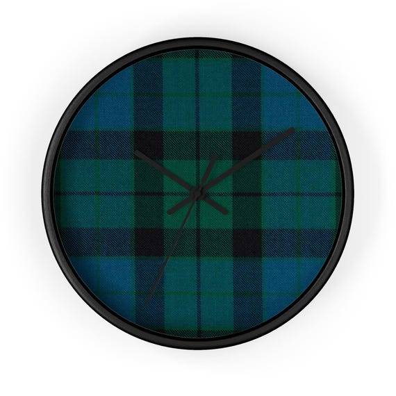 Mackay Tartan Wall Clock