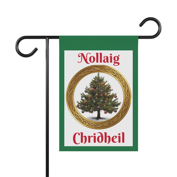 Scottish Christmas Garden Flag