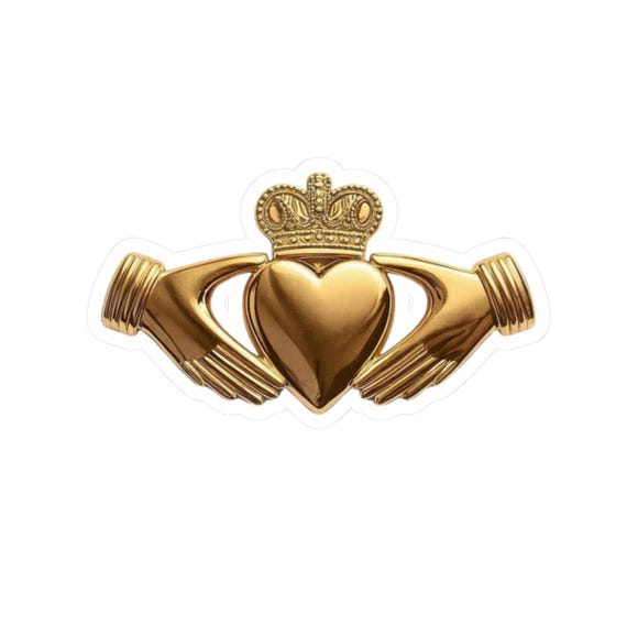 Irish Claddagh Vinyl Decal