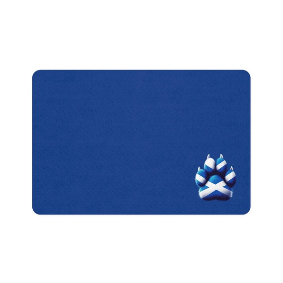 Scottish Cat Food Mat (Personalization Available)