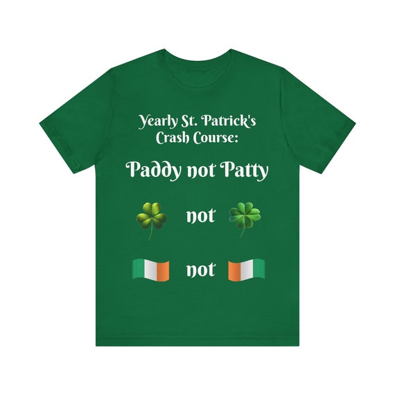 St. Patrick's Crash Course Unisex Jersey Short Sleeve Tee