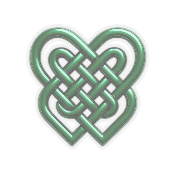 Celtic Serch Bythol Knot Vinyl Decal (Green)