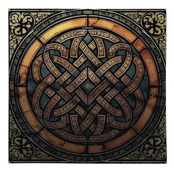 Irish Celtic Copar Bandana
