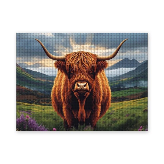 Scottish Highland Co0 Diamond Painting