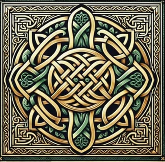 Irish Celtic Knot Bandana