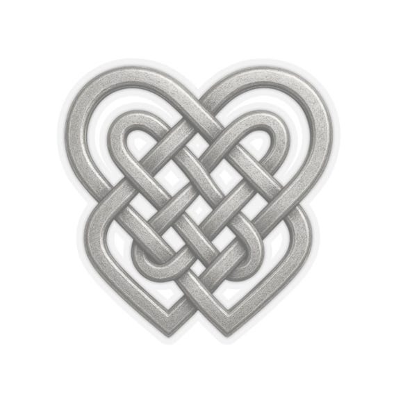 Celtic Serch Bythol Knot Vinyl Decal (Pewter)