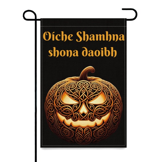 Celtic Irish Shamhna (Samhain) Garden Flag