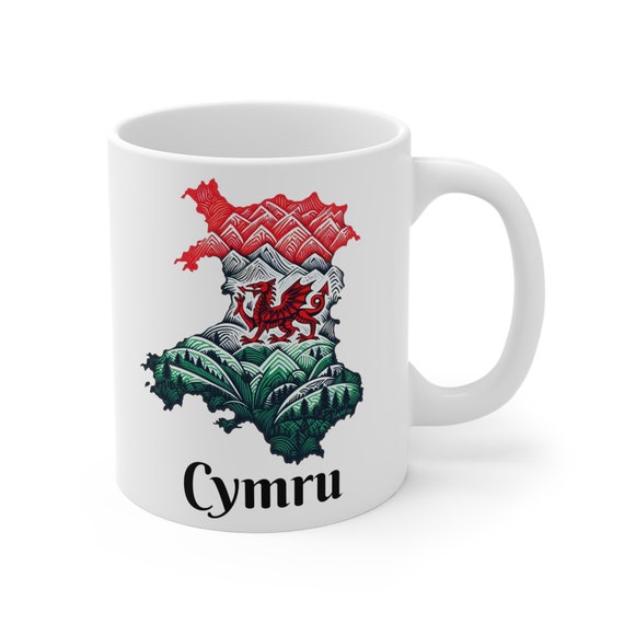 Cymru (Wales) Mug 11oz