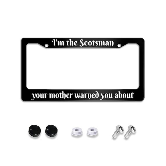 Scotsman License Plate Frame (US)