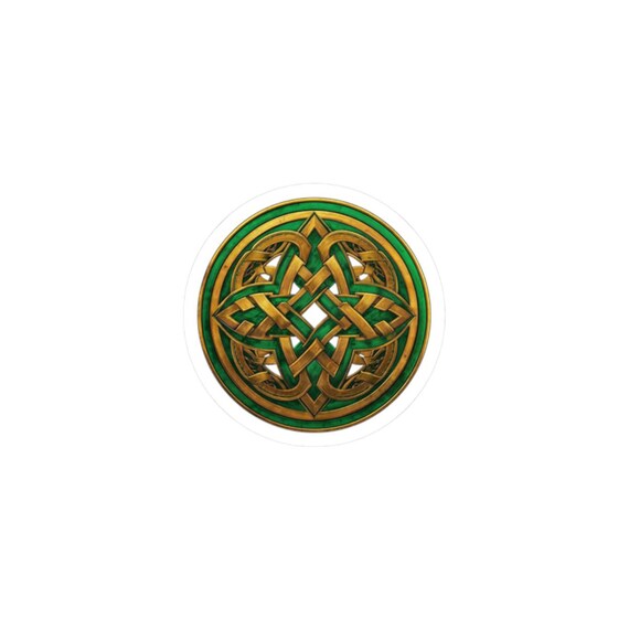 Irish Celtic Weave Decal