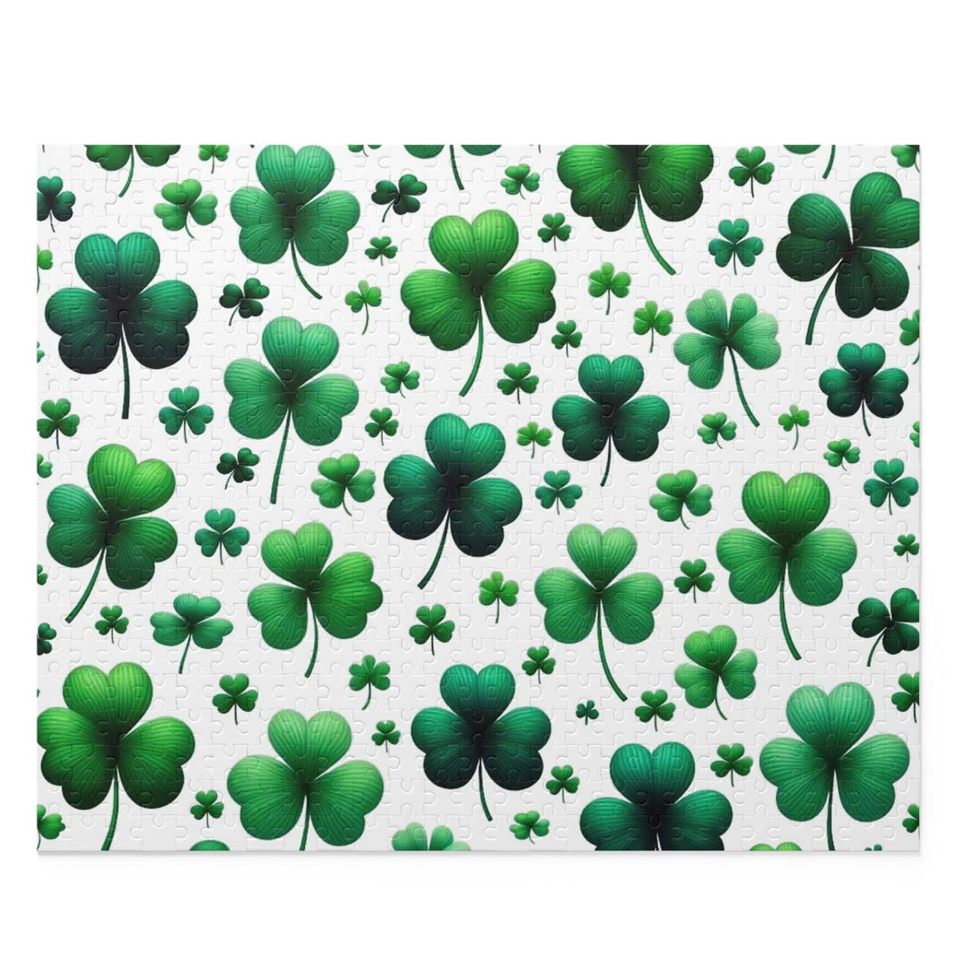 Irish Shamrock Puzzle (500-piece) - Etsy