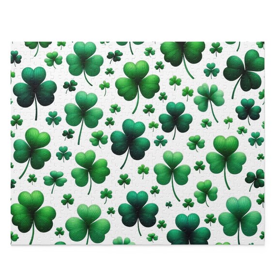 Irish Shamrock Puzzle (500-Piece)