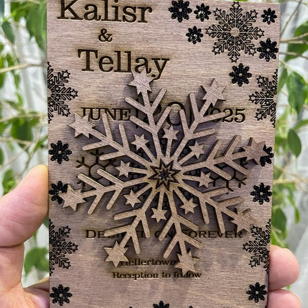 Rustic Wedding Invitations | Wooden Invitation Set | Tropical Wooden Wedding Invitations | Wooden Invitations | Wood Custom | Wooden Design