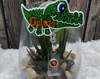 Gator Interchangeable Badge/Retractable Reel/ID Holder