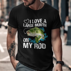 Funny Fishing T-Shirt for Anglers, Novelty Fishing Gift, Great Shirts for Fishermen, Fishing Lover Apparel, Cool Fishing Merchandise, Baiter