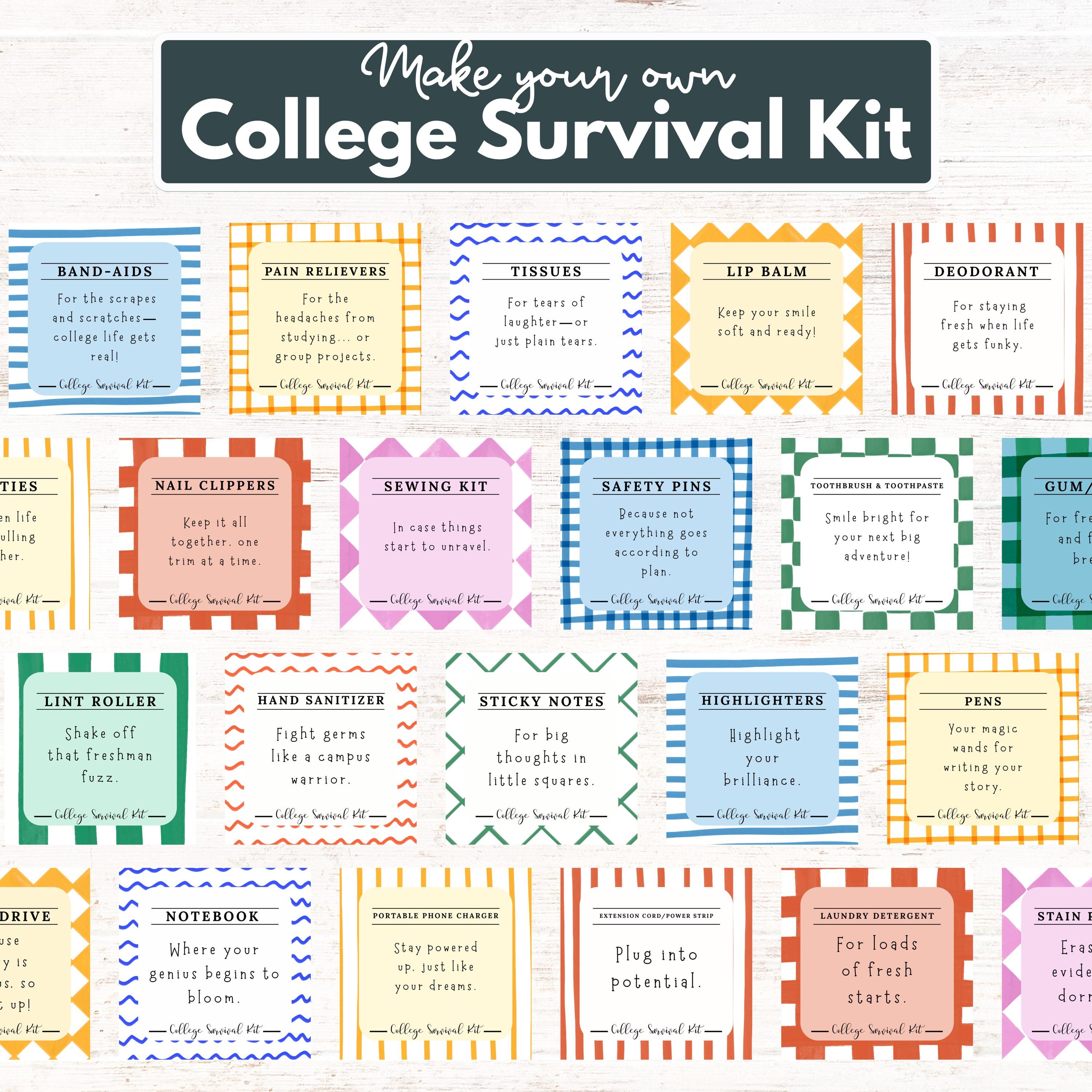 What to Include in a College Survival Kit: Essential Must-Haves