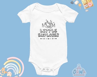 Adorable Baby Bodysuit - Little Explorer | Baby Shower Gift Baby Girl gift | Baby Boy Gift