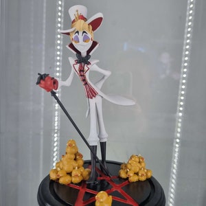 Hazbin hotel lucifer statue - Etsy 日本