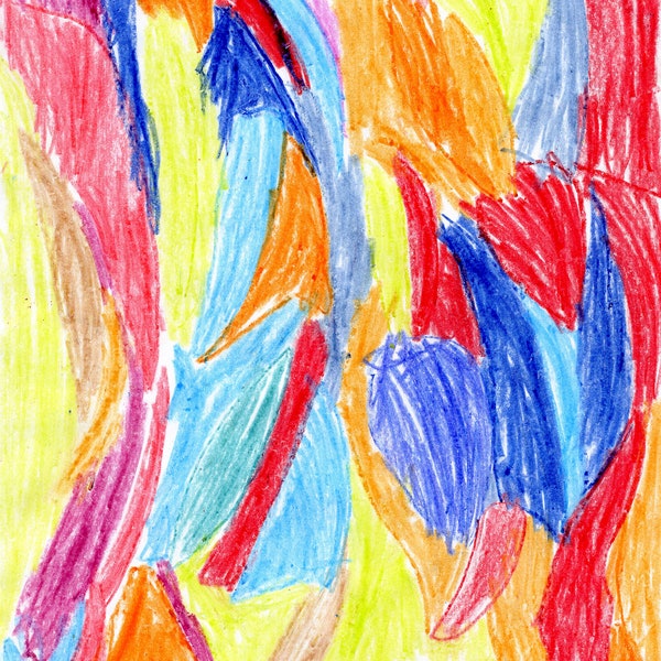 Crayon Abstract