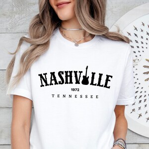 Nashville Shirt, Tennessee Shirt, Music Shirt, Country Music Shirt, Nashville Gift, Girls Trip To Nashville Shirt, Nashville Shirt