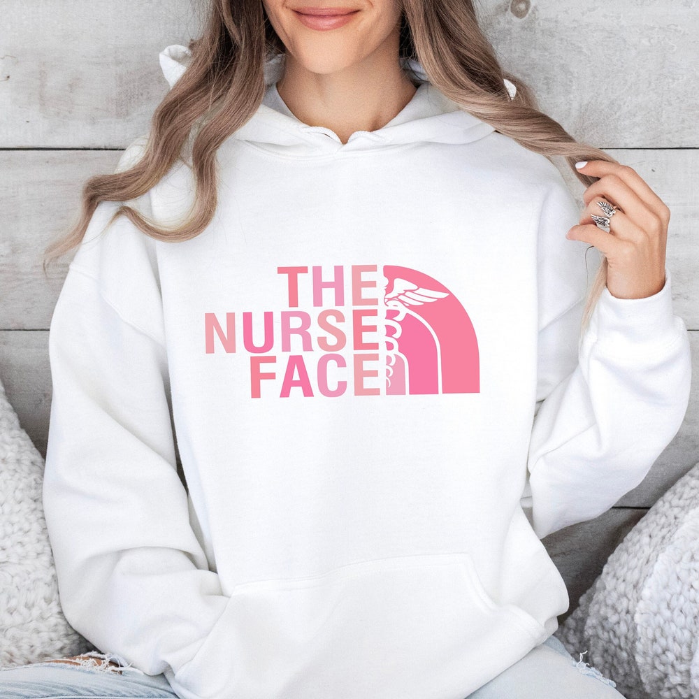 The Nurse Face Hoodie, Nurse Hoodie, Love Nurse Hoodie,Pediatric Hoodie, Nurse Life Hoodie, Gift For Nurse, Er Nurse Hoodie, Rn Nurse Hoodie Teesummer