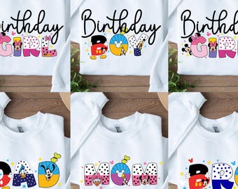 Mickey Birthday Family Sweatshirt, Birthday Matching Family Sweatshirt, Mickey Birthday Sweatshirt, Birthday Disney Family Sweatshirt