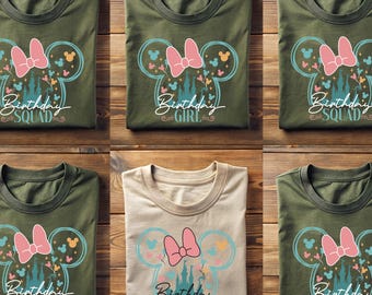 Disneyland Shirt, Disney Birthday Shirt, Disney Birthday Squad Shirt, Disney Birthday Girl Shirt,Disney Birthday Boy Shirt,Disney Birthday