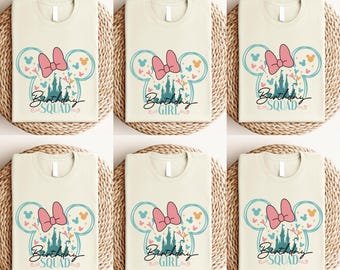 Disney Birthday TShirt, Disney Birthday Squad T-shirt, Disney Birthday Girl TShirt, Disney Birthday Boy Shirts, Disney Birthday Party Shirts