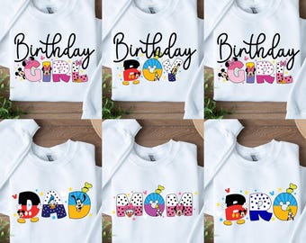 Mickey Birthday Family Sweatshirt, Birthday Matching Family Sweatshirt, Mickey Birthday Sweatshirt, Birthday Disney Family Sweatshirt