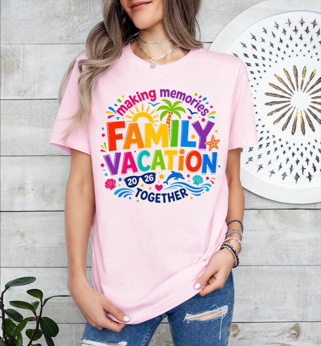 Custom Family Vacation 2026 Shirt, Making Memories Together Tee ...