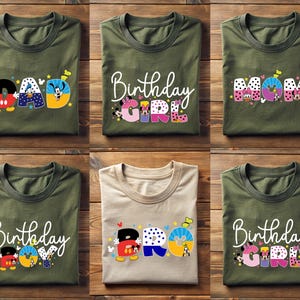 Mickey Birthday Family TShirt, Mickey Birthday Shirt,Birthday Disney Family Shirt, Birthday Boy Family Shirt, Birthday Matching Family Shirt