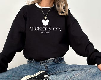 Mickey And Co. Est 1928 Sweatshirt, Mickey and Co.,Disney Trip Sweatshirt,Disney Vacation Sweatshirt,Mickey and Friends Sweatshirt
