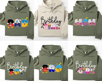 Mickey Birthday Family Hoodie, Birthday Matching Family Hoodie, Mickey Birthday Hoodie, Birthday Disney Family Hoodie, Birthday Boy Family