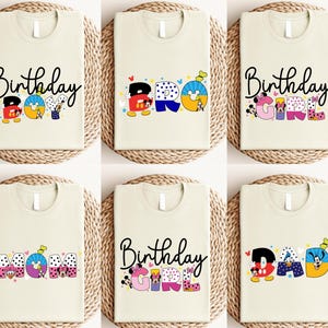 Mickey Birthday Shirt, Mickey Birthday Shirt,Birthday Disney Family Shirt, Birthday Boy Family Shirt, Birthday Matching Family Shirt