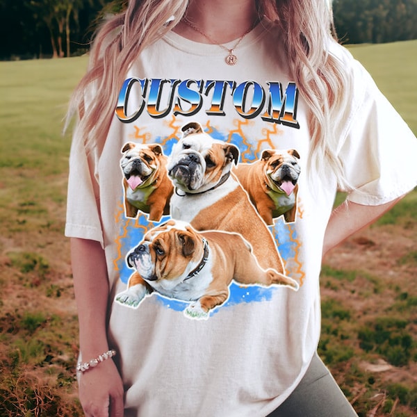CUSTOM Pet Rap Tee | Personalized Funny, Cute Graphic Shirt with Dog or Cat