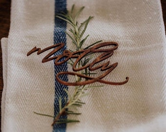 Custom Name Cutout Place Cards - Seating - Reception - Weddings - Events