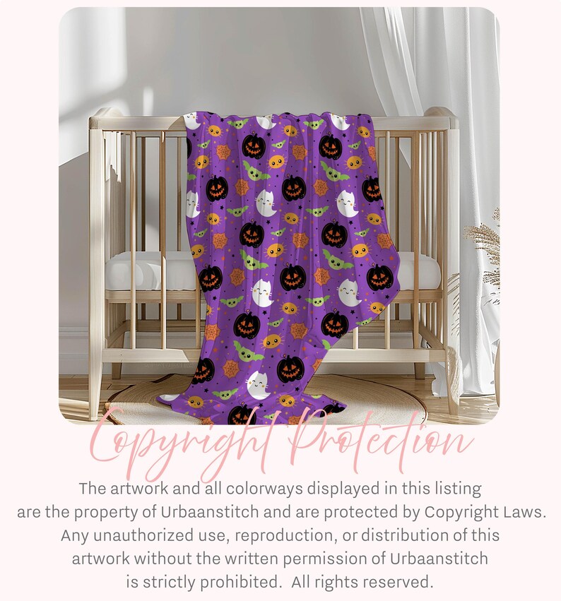 Kids Halloween Throw Blanket, Plush Halloween Blanket, Halloween Home