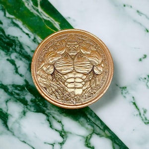 Hulk Brass Coin - Unleash The Beast (double-sided)