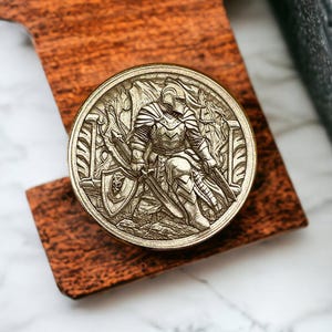 Moneta in ottone personalizzata ispirata a Runescape (doppia faccia)