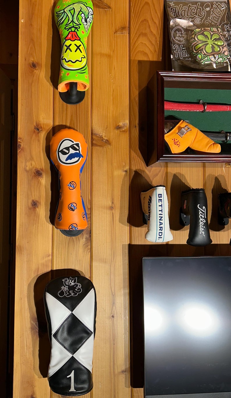 Wood Headcover Wall Display Mounts - Thumbnail 4
