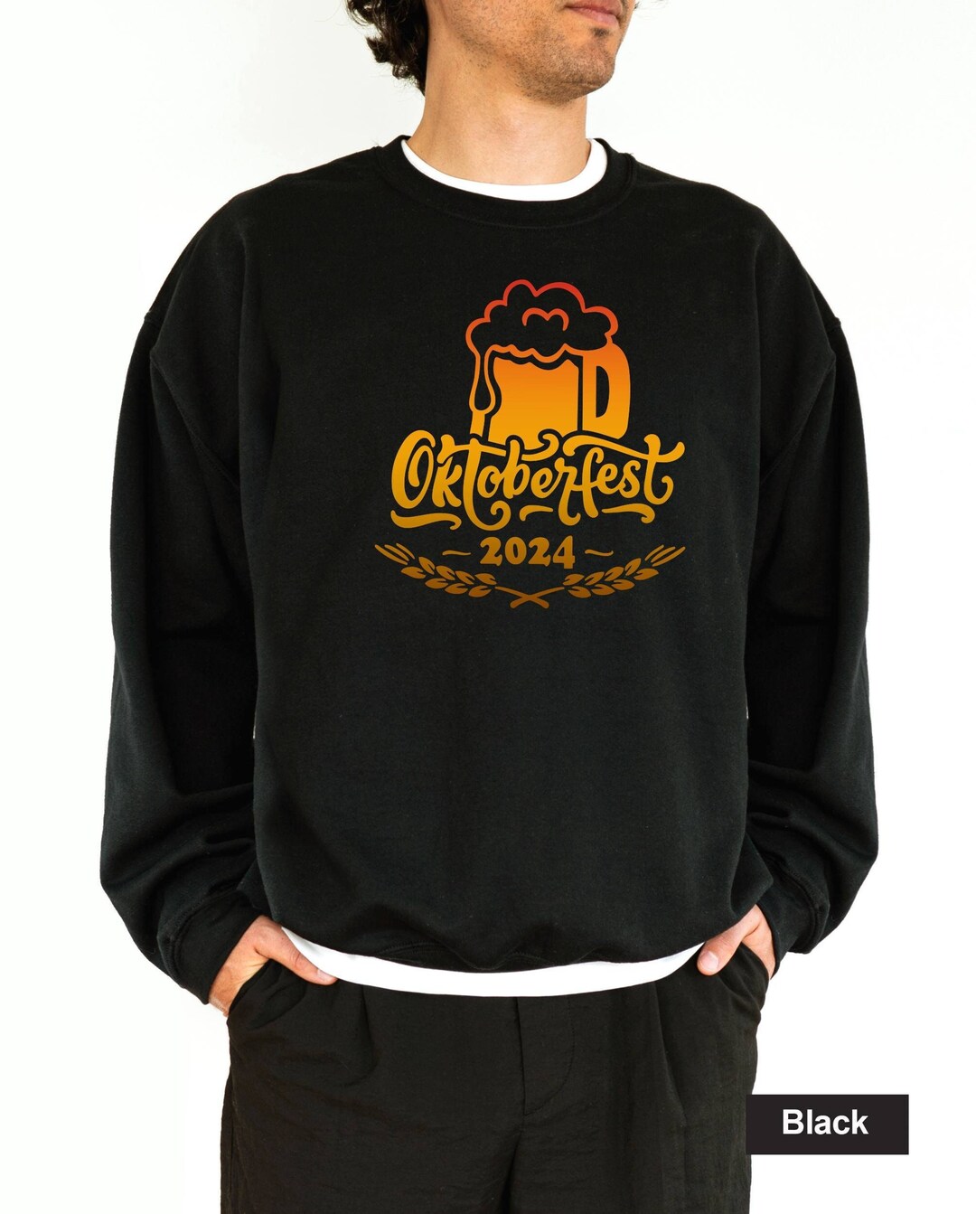 Oktoberfest 2024 Beer Festival Sweatshirt, German Beer Lover Gift, Beer